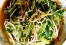 翡翠豆芽的做法-家常味炒菜譜