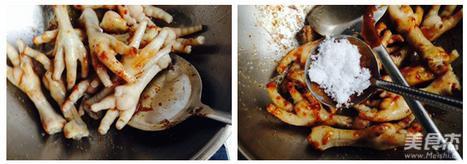 醬燒鳳爪的做法-咸鮮味炒菜譜