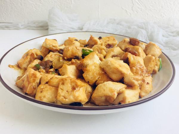 XO醬燒豆腐的做法-香辣味炒菜譜