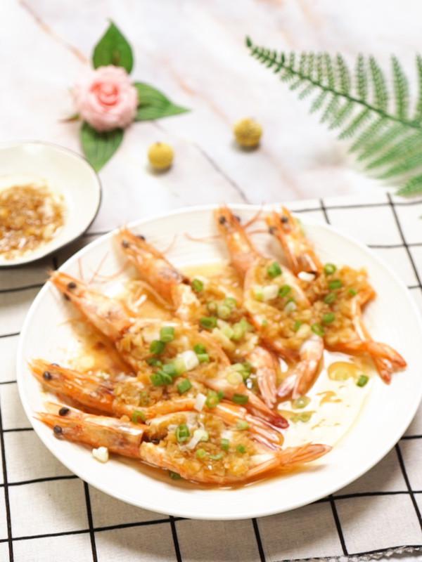 蒜蓉蒸蝦的做法-咸鮮味蒸菜譜