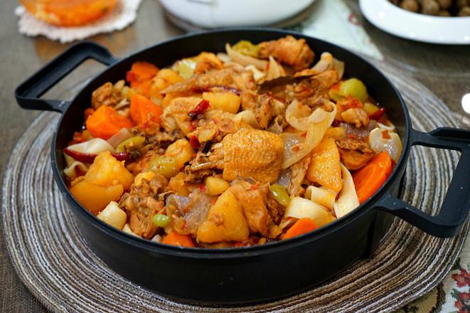 大盤雞的做法-家常味煮菜譜