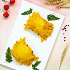 螃蟹南瓜包的做法-甜味蒸菜譜