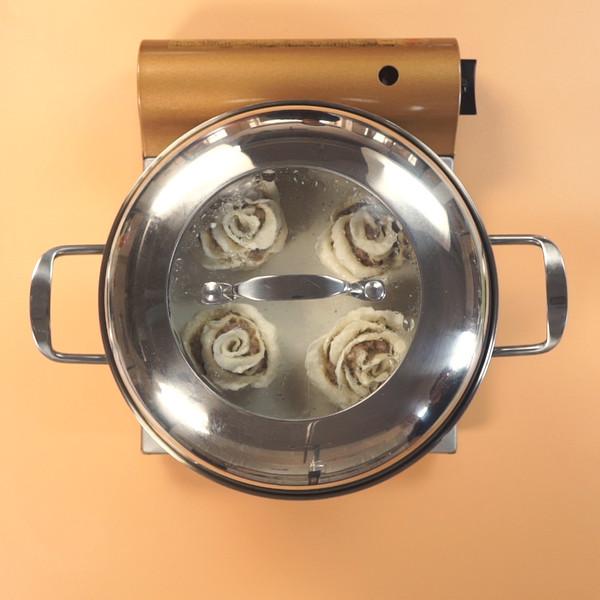 玫瑰花蒸卷的做法-家常味蒸菜譜