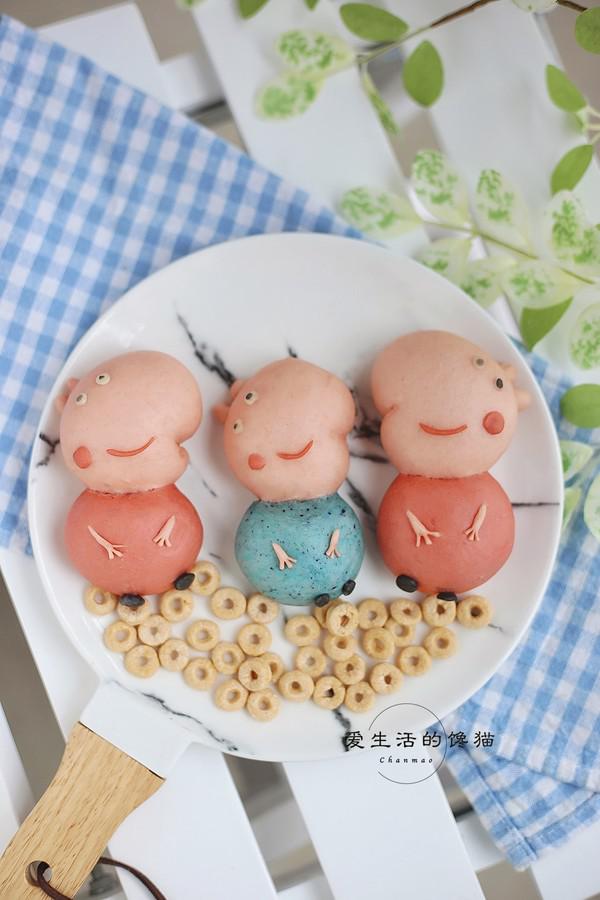 小豬佩奇饅頭的做法-甜味蒸菜譜-易網(wǎng)健康養(yǎng)生網(wǎng) 小豬佩奇饅頭的做法-甜味蒸菜譜