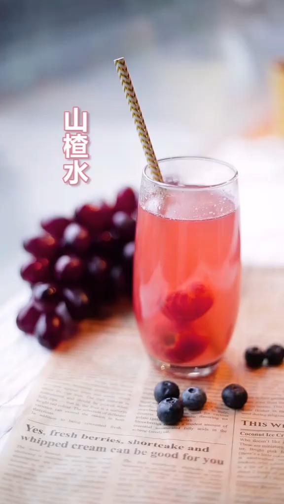 山楂水 解暑又減肥的做法-酸甜味煮菜譜