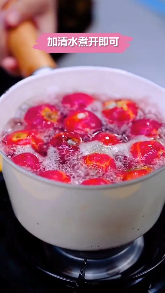 山楂水 解暑又減肥的做法-酸甜味煮菜譜