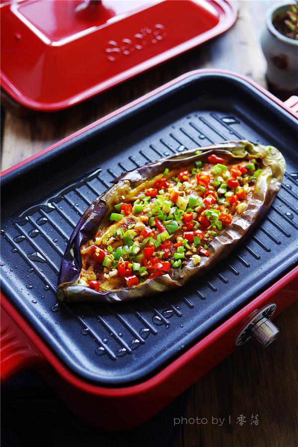 銷魂蒜香茄的做法-麻辣味煎菜譜