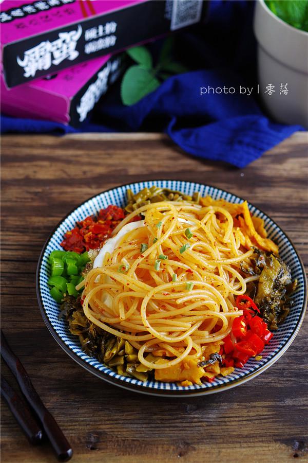 私房涼拌米粉的做法-家常味拌菜譜