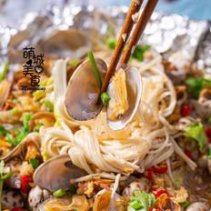 錫紙花甲粉的做法-家常味燜菜譜