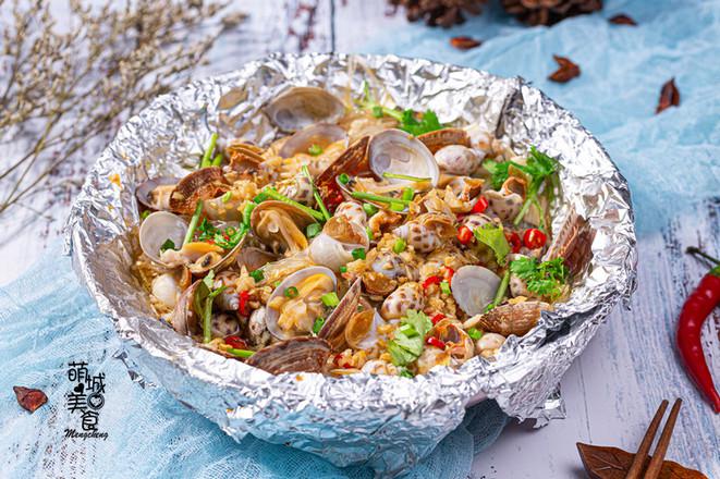 錫紙花甲粉的做法-家常味燜菜譜