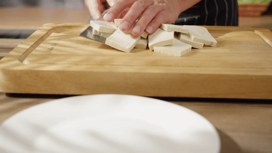 蠔油豆腐【孔老師教做菜】的做法-家常味煎菜譜