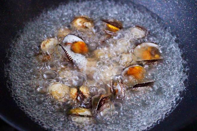 辣根溫拌秋葵毛蛤的做法-芥末味拌菜譜