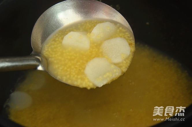 小米山藥粥的做法-家常味煮菜譜