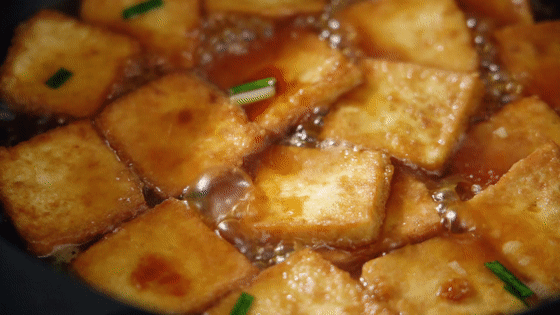 蠔油豆腐【孔老師教做菜】的做法-家常味煎菜譜