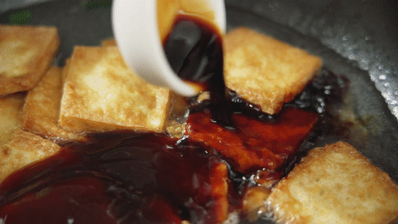 蠔油豆腐【孔老師教做菜】的做法-家常味煎菜譜