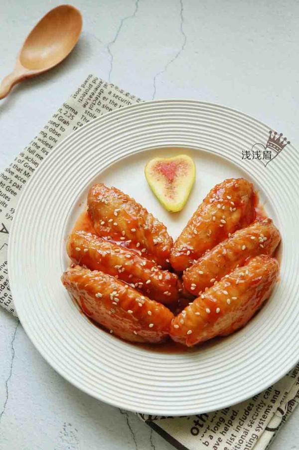 茄汁脆皮雞翅的做法-酸甜味烤菜譜