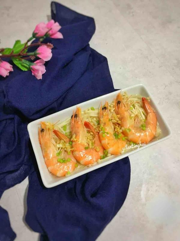 蝦蒸金針菇#午餐#的做法-家常味蒸菜譜-易網(wǎng)健康養(yǎng)生網(wǎng) 蝦蒸金針菇#午餐#的做法-家常味蒸菜譜