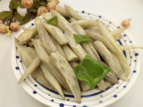 清炒藕帶的做法-咸鮮味炒菜譜