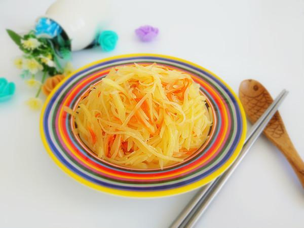 小炒土豆絲的做法-家常味炒菜譜