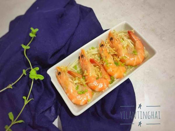 蝦蒸金針菇#午餐#的做法-家常味蒸菜譜-易網(wǎng)健康養(yǎng)生網(wǎng) 蝦蒸金針菇#午餐#的做法-家常味蒸菜譜