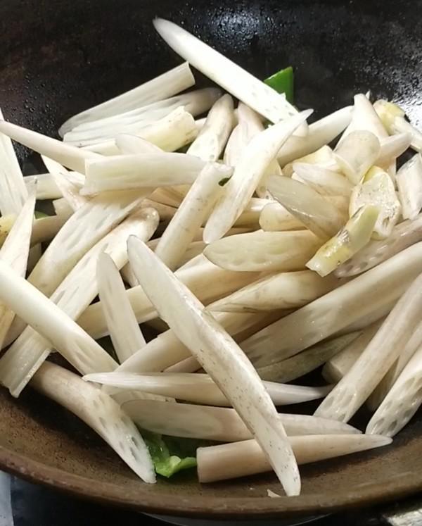 清炒藕帶的做法-咸鮮味炒菜譜