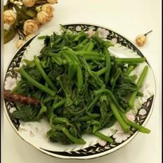 爆炒南瓜尖的做法-咸鮮味炒菜譜