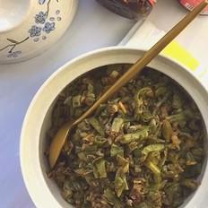 蜆肉炒豆角的做法-家常味炒菜譜