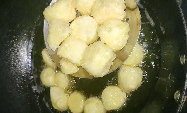 紅燒日本豆腐的做法-酸甜味燒菜譜