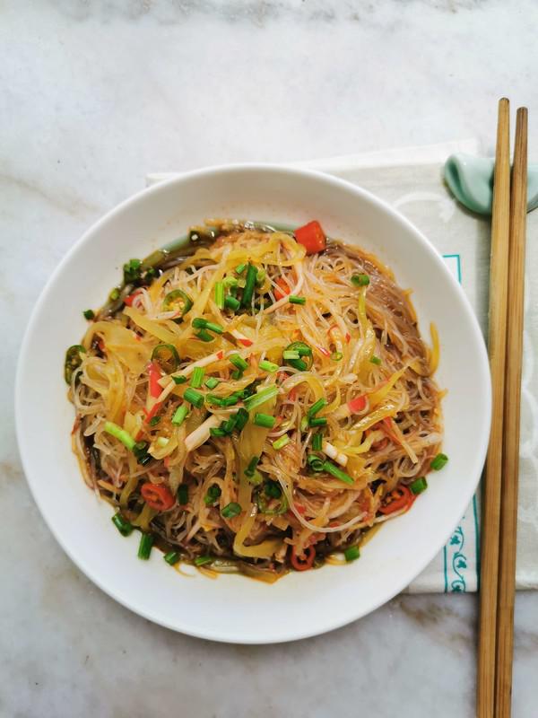 涼拌三絲的做法-香辣味拌菜譜