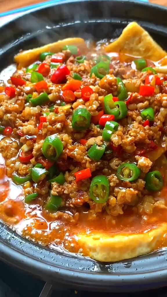 豆腐茄子煲的做法-家常味炒菜譜