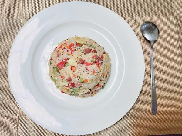 胚芽米蛋炒飯的做法-家常味炒菜譜