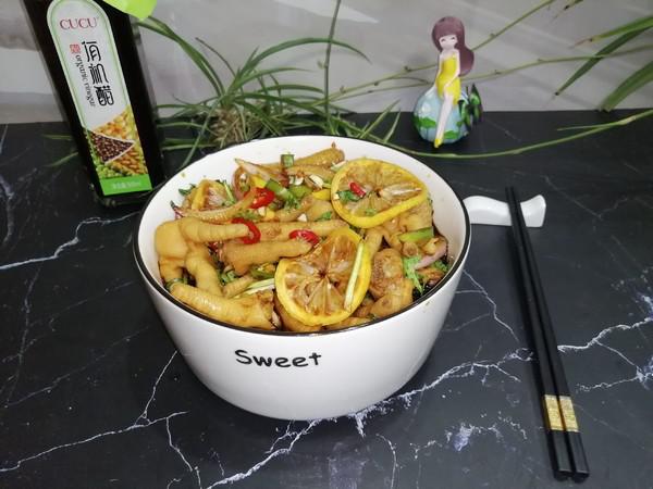 網紅酸辣雞爪的做法-酸辣味煮菜譜