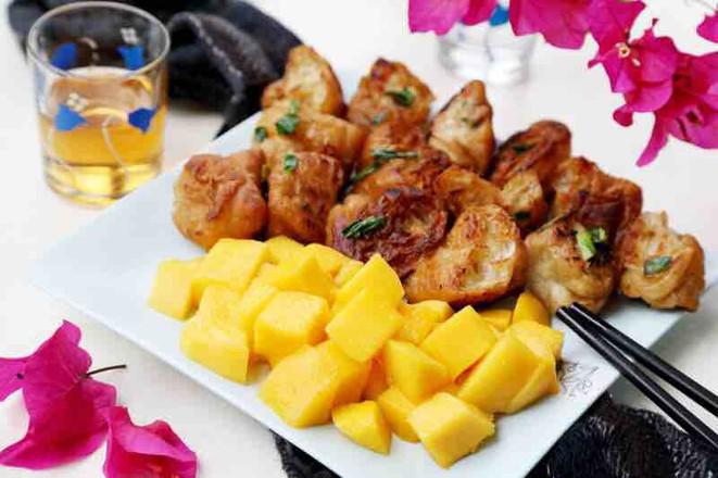 芒果油條蝦的做法-咸鮮味煎菜譜-易網健康養生網 芒果油條蝦的做法-咸鮮味煎菜譜