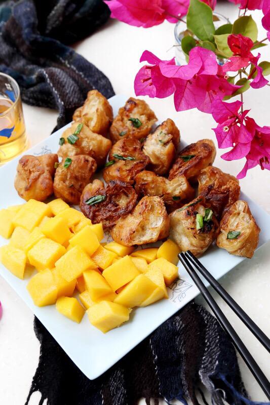 芒果油條蝦的做法-咸鮮味煎菜譜-易網健康養生網 芒果油條蝦的做法-咸鮮味煎菜譜