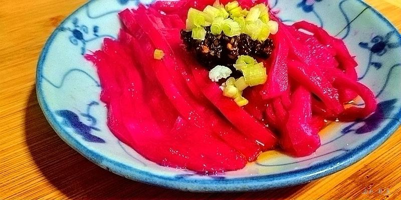 椒麻火龍果皮的做法-麻辣味拌菜譜