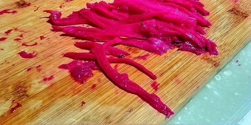 椒麻火龍果皮的做法-麻辣味拌菜譜