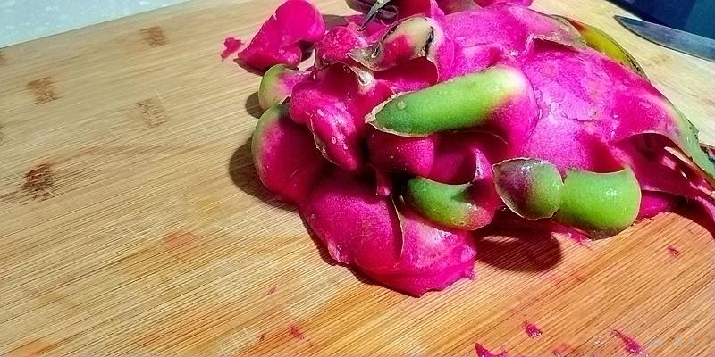 椒麻火龍果皮的做法-麻辣味拌菜譜
