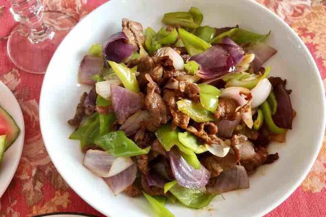 蔥爆牛肉的做法-咸鮮味炒菜譜