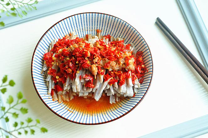 剁椒肉末蒸芋頭的做法-家常味蒸菜譜