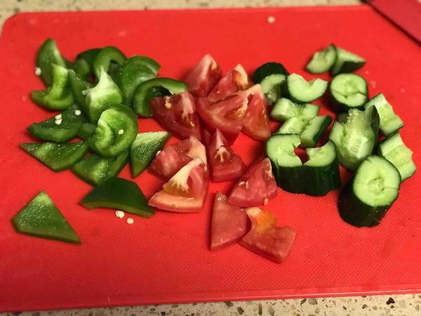 老醋四樣的做法-酸甜味拌菜譜