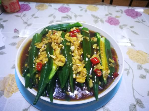 蒜蓉秋葵的做法-咸鮮味煮菜譜