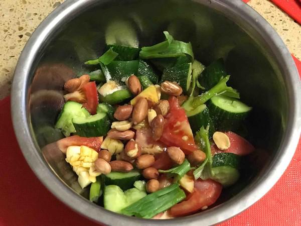 老醋四樣的做法-酸甜味拌菜譜