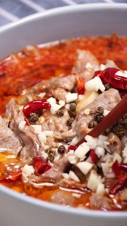 水煮牛肉的做法-香辣味炒菜譜