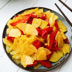 尖椒土豆片的做法-香辣味炒菜譜