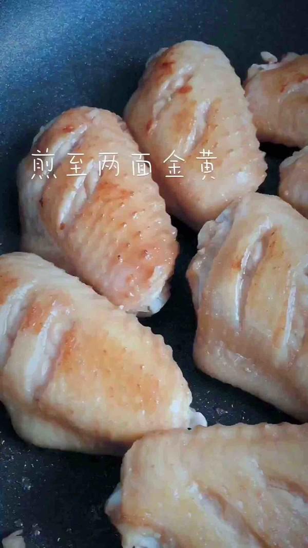 吮指雞翅的做法-家常味煎菜譜