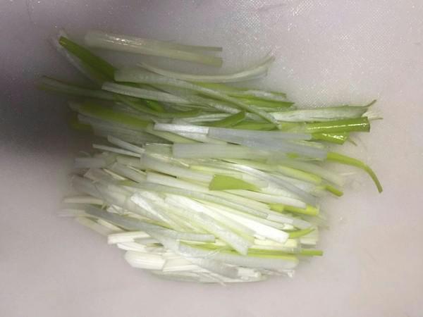 蝦皮老虎菜的做法-咸鮮味拌菜譜