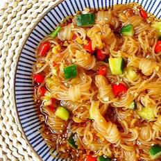 涼拌酸辣魔芋結(jié)的做法-酸辣味拌菜譜