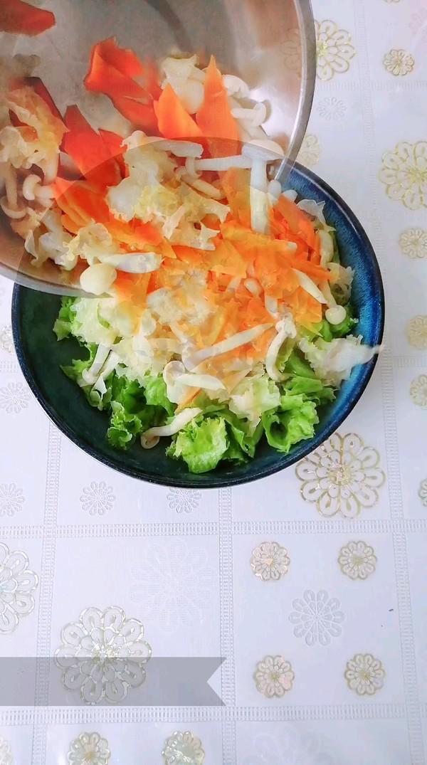 酸甜菌菇拌菜的做法-酸甜味拌菜譜