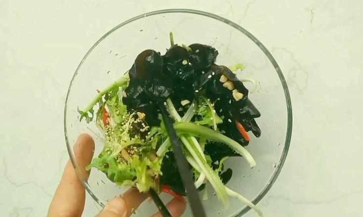 老醋木耳的做法-家常味拌菜譜