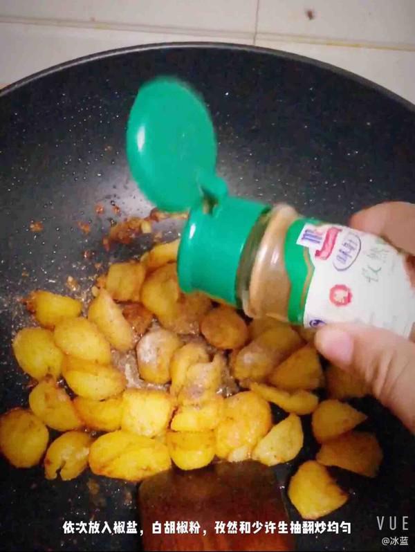 孜然椒鹽小土豆的做法-家常味煎菜譜